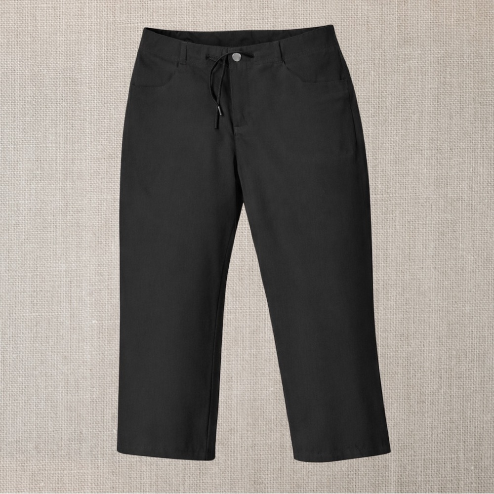 Patagonia Black Relaxed Capri Pant